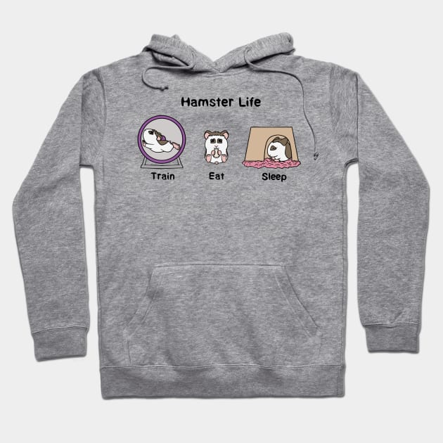 Hamster Life Hoodie by Firestorm Fox